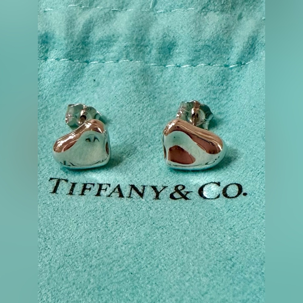 Tiffany & Co. Elsa Peretti Full Heart Earrings